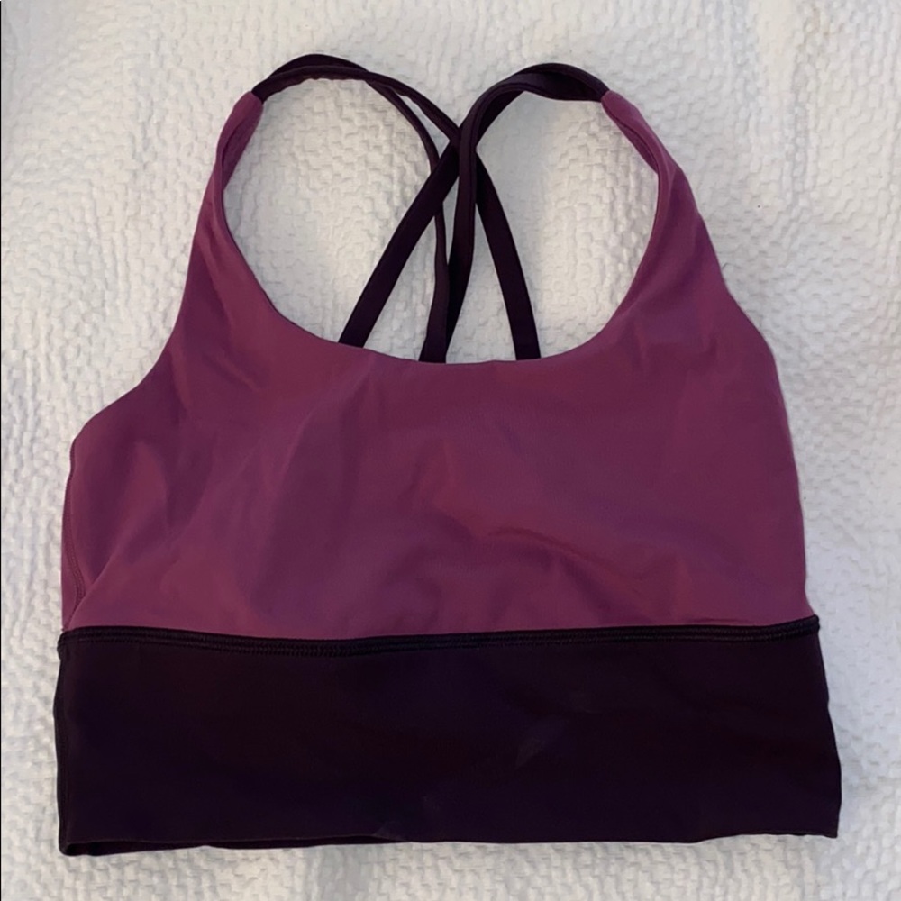 Lululemon energy bra long line